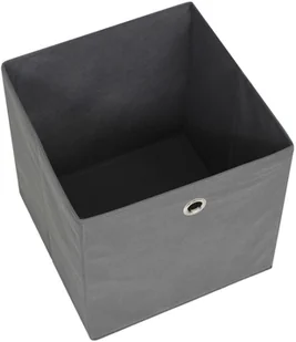 vidaXL Pudełka z włókniny, 4 szt. 28x28x28 cm, szare vidaXL - Pudła i pojemniki do przechowywania - miniaturka - grafika 6
