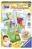 Zabawki kreatywne - Ravensburger My First Mosaic - Dragons 183364 - miniaturka - grafika 1