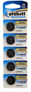 Eurobatt 5x Baterie litowe CR2025 DL2025 5003LC 3V 1234 - Baterie i akcesoria - miniaturka - grafika 2