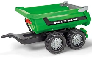 Rolly Toys Przyczepa Deutz Fahr z wywrotem 122240 - Jeździki dla dzieci - miniaturka - grafika 4