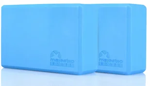 Majestic Sport Kostka do jogi Majestic Yoga zielona GVE5012/G - Klocki do jogi - miniaturka - grafika 5
