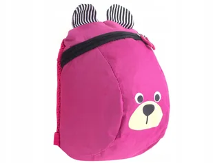 Plecak dziecięcy plecaczek przedszkolaka miś różow - Plecaki szkolne i tornistry - miniaturka - grafika 8