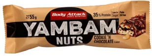 Body Attack Baton Yambam - 55g PROTEIN BAR - Batony proteinowe - miniaturka - grafika 3
