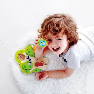 Hape KTO SIĘ KRYJE W DRZEWIE układanka 3D HP 1616 HP 1616 - Zabawki kreatywne - miniaturka - grafika 7