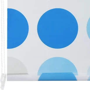 vidaXL Roleta prysznicowa 80 x 240 cm, wzór w koła - Rolety - miniaturka - grafika 6