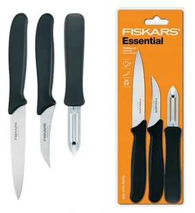 Fiskars ESSENTIAL 1024162 ZESTAW 3 NOŻY DO OBIERANIA STAL NIERDZEWNA HRC 53 - Noże kuchenne - miniaturka - grafika 2