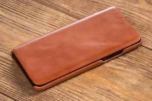 moVear Etui Samsung S9+ Brązowa SKÓRA Futerał Galaxy G965F SGS9PS0S0BKVBR - Etui i futerały do telefonów - miniaturka - grafika 5