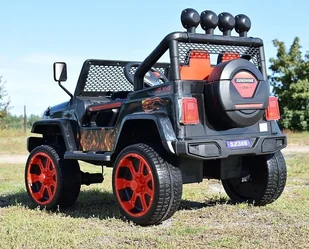 Super-Toys MEGA JEEP SUNSHINE, NAPĘD 4X4, WOLNY START/ MIĘKKIE KOŁA, BLUETOOTH, RADIO EXCLUSIVE/2388 S-2388-CZERWONY - Pojazdy elektryczne dla dzieci Super-Toys MEGA JEEP SUNSHINE, NAPĘD 4X4, WOLNY START/ MIĘKKIE KOŁA, BLUETOOTH, RADIO EXCLUSIVE/2388 S-2388-CZERWONY - Pojazdy elektryczne dla dzieci - miniaturka - grafika 12