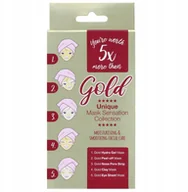 Maseczki do twarzy - Zestaw Maseczek Na Twarz Gold Złote oczy nos twarz - miniaturka - grafika 1