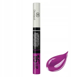 Dermacol 16H Lip Colour - Longlasting Lip Colour - Długotrwały błyszczyk do ust - 19 DERLLCBUS-DOUS-04 - Błyszczyki do ust - miniaturka - grafika 3