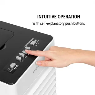 OneConcept OneConcept Freshboxx, klimatyzator 3 w 1, 65W, 360 m/h, 3 prędkości wiatru, biały ACO14-freshboxx-WH - Klimatory OneConcept OneConcept Freshboxx, klimatyzator 3 w 1, 65W, 360 m/h, 3 prędkości wiatru, biały ACO14-freshboxx-WH - Klimatory - miniaturka - grafika 6