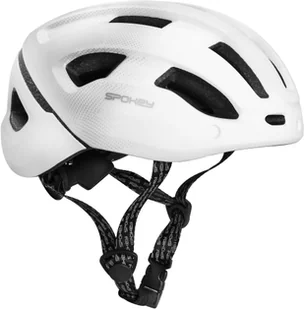 Spokey Kask rowerowy z oświetleniem 55-58 cm Spokey POINTER SPEED - Kaski rowerowe - miniaturka - grafika 3