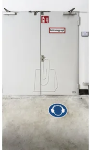 Durable Zarejestrowane oznaczenia bezpieczeństwa Ochrona słuchu 1729-06 - Akcesoria do pakowania - miniaturka - grafika 2