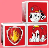 Układanki dla dzieci - Geomag Geomag Magicube Klocki Magnetyczne Psi Patrol Marshall 00808 080 X14a^ Y6d(allegro) - miniaturka - grafika 1