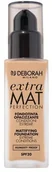 Podkłady do twarzy - Deborah Podkład matujacy Extra Matt Perfection nr 03 Sand 30 ml - 03 - miniaturka - grafika 1