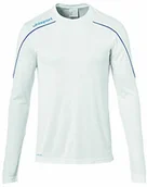 Koszulki sportowe męskie - uhlsport Uhlsport Stream 22 trykot dziecięcy z długim rękawem, biały, 128 - miniaturka - grafika 1
