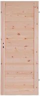 Drzwi wewnętrzne - Kornik Kornik Skrzydło drzwiowe Oktawa sosna sęczna 80P - miniaturka - grafika 1
