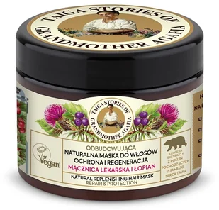 Bania Agafii odbudowująca maska z mącznicą 300ml - Maski do włosów - miniaturka - grafika 2