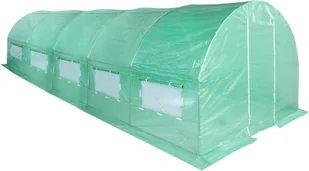 HOME & GARDEN Folia na stelaż tunelu ogrodowego 300 x 800 cm zielona 498753 - Agrowłókniny - miniaturka - grafika 8
