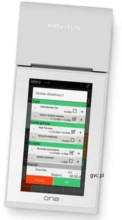 Novitus Kasa fiskalna ONE ONLINE GASTRONOMICZNA czarno-biała - Kasy fiskalne Novitus Kasa fiskalna ONE ONLINE GASTRONOMICZNA czarno-biała - Kasy fiskalne - miniaturka - grafika 10