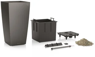 Lechuza Donica Cubico 50 ALL-IN-ONE, ciemnoszara, 18164 - Donice - miniaturka - grafika 6