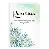 Planery - Murrano Planner kalendarz książkowy z nadrukiem dla niej na awans absolutorium KZ-PLA-008 - miniaturka - grafika 1