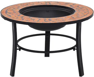 vidaXL Palenisko ogrodowe z mozaiką 68 cm terakota 46719 - Paleniska ogrodowe - miniaturka - grafika 2