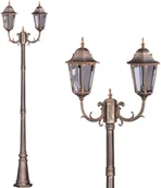 Lampy ogrodowe - Kaja Kinkiet ogrodowy 2x60W szkło 5901425557405 - miniaturka - grafika 1