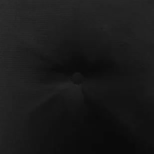 vidaXL Poduszka na ławkę ogrodową, czarna, 200 x 50 x 3 cm - Poduszki ogrodowe - miniaturka - grafika 2