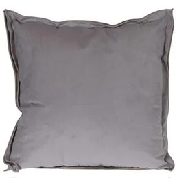 Poduszka, srebrna, 46x46 cm - Poduszki dekoracyjne - miniaturka - grafika 2