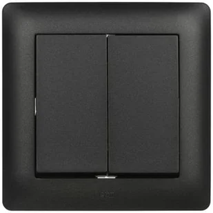 Elektro-Plast Wyłącznik ASTORIA czarny - Wyłączniki światła i elektryczne - miniaturka - grafika 4