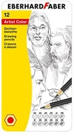 Kredki, ołówki, pastele i pisaki - Eberhardt Faber eberhardt Faber 516913 znak ołówki etui na metalowym, 12 sztuki 516913 - miniaturka - grafika 1