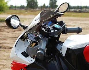 Import SUPER-TOYS WIELKI MOTOR ŚCIGACZ BMW S1000RR 12V BMW-JT-528-NIEBIESKI - Pojazdy elektryczne dla dzieci - miniaturka - grafika 14