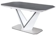 Stoły - Signal STÓŁ VALERIO CERAMIC SZARY / BIAŁY MAT 160(220)X90 - miniaturka - grafika 1