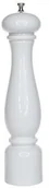 Pojemniki na przyprawy - Bisetti 6251 mslbl młynek do soli, drewno bukowe, 32 cm, biały 6251MSLBL - miniaturka - grafika 1