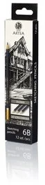 Ołówek do szkicowania 6B Artea 12 sztuk - Przybory szkolne - miniaturka - grafika 3