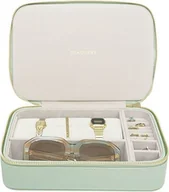 Pudełka i szkatułki - Stackers Pudełko podróżne na biżuterię i akcesoria Stackers Travel zieleń szałwiowa 74526 - miniaturka - grafika 1