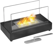 Akcesoria kominkowe - PVG Qlima Kominek dekoracyjny etanolowy, 36x19x21 cm, FFB 105 - miniaturka - grafika 1