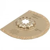 Brzeszczoty - Wolfcraft Brzeszczot segmentowy HM powłoka z węglików spiekanych) SL O 75mm Idealny do prac w narożnikach i przy krawędziach np do uszkodzonych WF4245000 - miniaturka - grafika 1