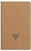 Notesy i bloczki - Clairefontaine 103586C notatnik Flying Spirit w linie (7,5 x 12 cm, 24 arkusze, posortowane motywy) 1 sztuka siła 103586C - miniaturka - grafika 1