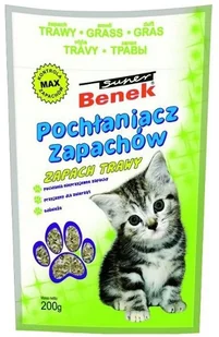 Certech BENEK POCHŁANIACZ ZAPACHÓW- ZAPACH TRAWY 200G 6450 - Kuwety dla kotów - miniaturka - grafika 3