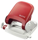 Dziurkacze - Leitz DZIURKACZ DUŻY 25K. CZERWONY - miniaturka - grafika 1