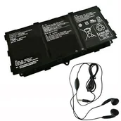 Akcesoria car audio - Amsahr amsahr FPCBP500-03 bateria zamienna do Fujitsu FPCBP500, FPB0327, CP695045-01 (3.75V, 34Wh) owijanie słuchawki stereo czarna FPCBP500-03 - miniaturka - grafika 1