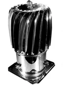 Kominki wentylacyjne - Nasada Kominowa Podłużna Strażak Aluminiowa fi150 - miniaturka - grafika 1