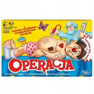 Hasbro Gra Operacja B2176 - Gry planszowe - miniaturka - grafika 5