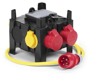 TROTEC Przenośny rozdzielacz zasilania PV16 - Przedłużacze i rozgałęźniki - miniaturka - grafika 2