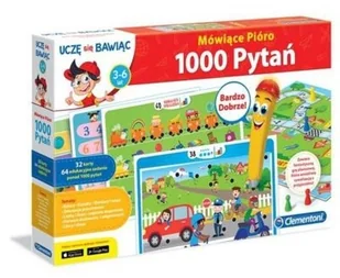Clementoni MÓWIĄCE PIÓRO 1000 CLE60907 - Gry planszowe - miniaturka - grafika 2
