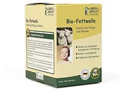 Inne akcesoria do pielęgnacji dzieci - Grünspecht 638-00 ekologiczna wełna na na tłuszcz, kbT, wełna surowa, wełna owcza o wysokiej zawartości lanoliny do pielęgnacji skóry i niemowląt, 50 g, beżowa - miniaturka - grafika 1