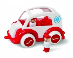 Viking Toys Ambulans z figurkami - Samochody i pojazdy dla dzieci - miniaturka - grafika 2