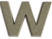 Aladine Litera W z betonu - Decoupage - miniaturka - grafika 3